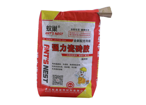 चीन मल्टी - वॉल क्राफ्ट पेपर बैग्स, 25kg सीमेंट के लिए ब्लॉक बॉटम वॉल्व बैग आपूर्तिकर्ता