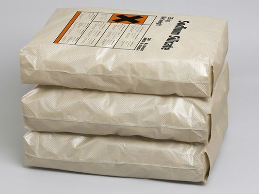 300-700 मिमी एचडीपीई टुकड़े टुकड़े में क्राफ्ट पेपर बैग 25 किलो सीमेंट