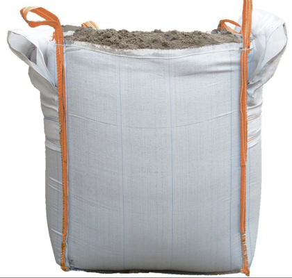 100cm FIBC जंबो बैग 120cm कंटेनर रेत निर्माण सामग्री 1000kg