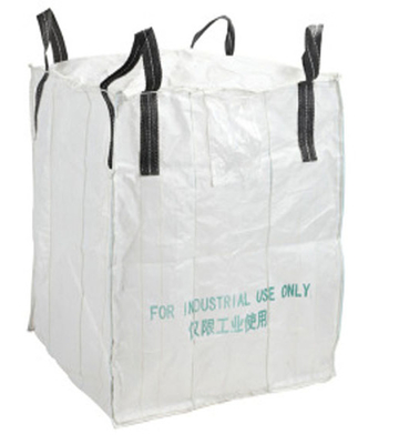 1500 किग्रा एफआईबीसी जंबो बैग 1 टन पीपी बुना यू पैनल थोक बैग
