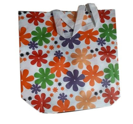 पॉलीप्रोपाइलीन लूप हैंडल प्लास्टिक बैग स्क्रीन प्रिंटिंग एलडीपीई शॉपिंग पैकेजिंग बैग